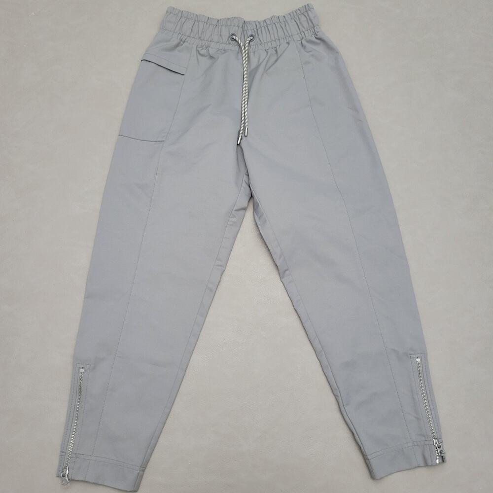 Varley Eastwood Cargo Pants Griffin Gray XS Athleisure Cropped Jogger